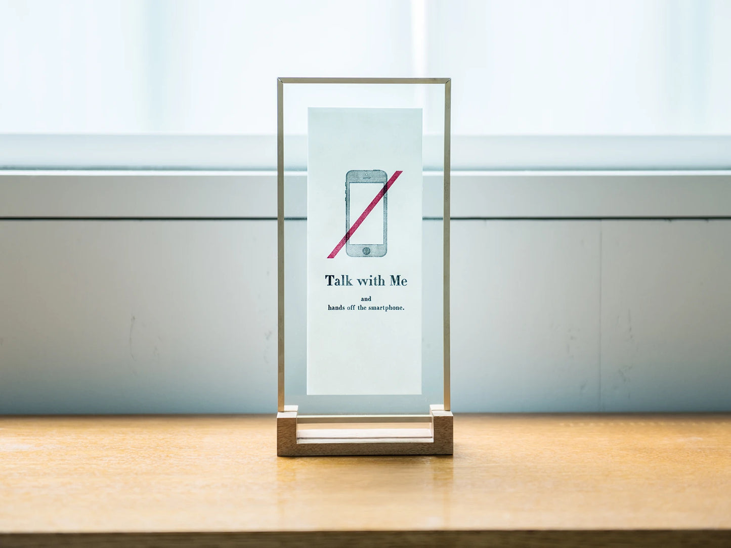 Letterpress Poster & Frame for Holiday Season