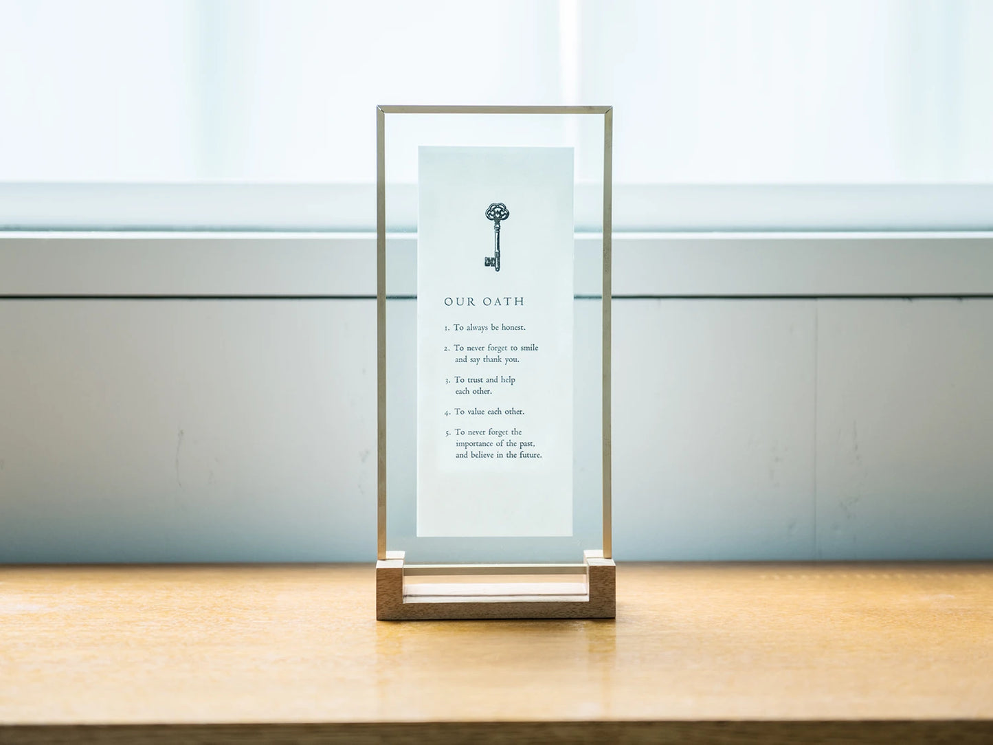 Letterpress Poster & Frame for Holiday Season